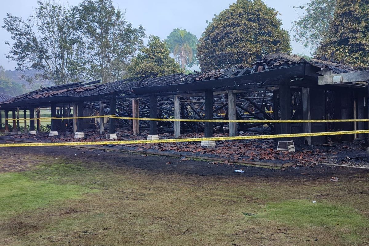 Kebakaran Hotel Manohara di Kompleks Candi Borobudur Diduga Korsleting Listrik