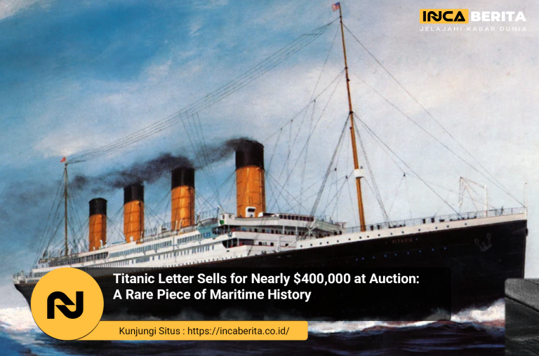 Titanic Letter Sells
