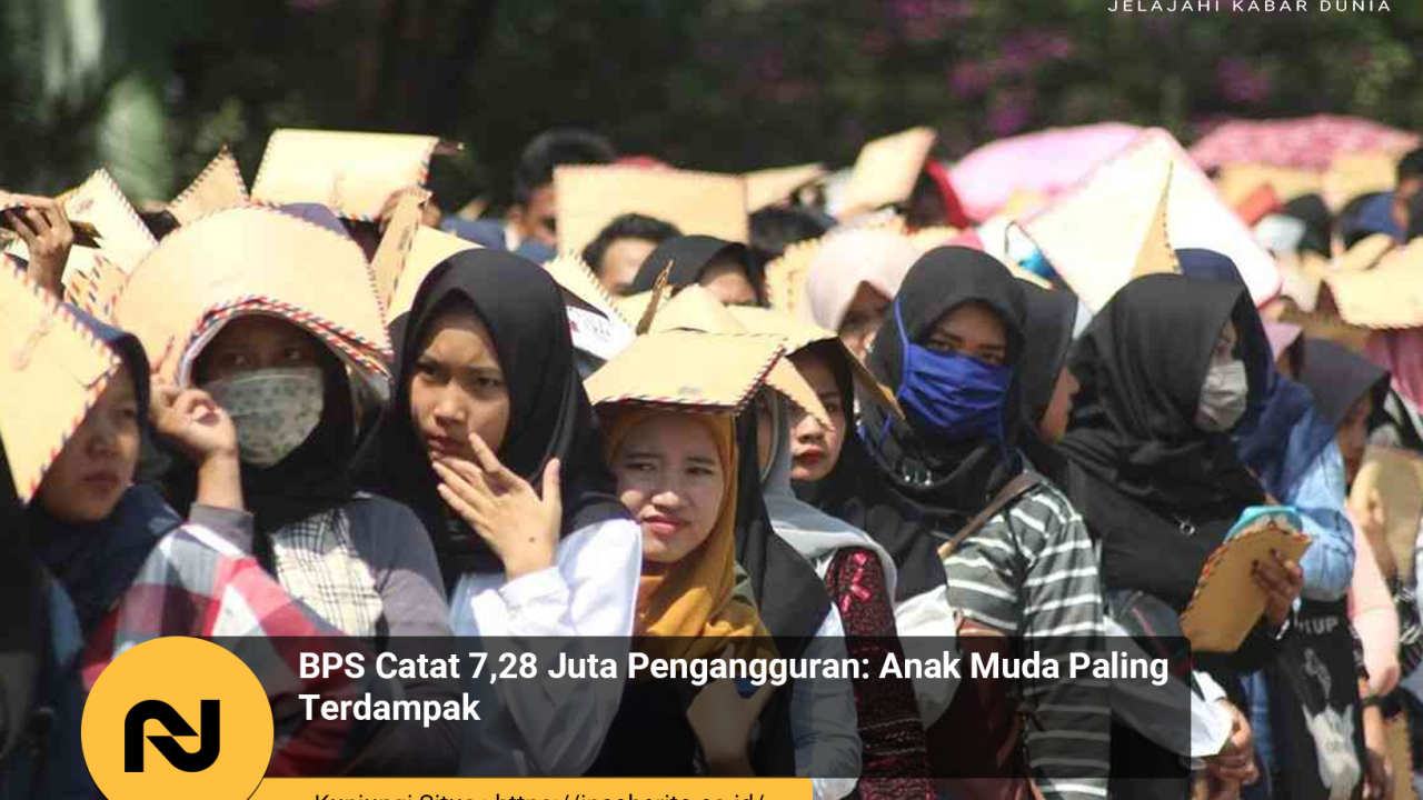 BPS: 7,28 Juta Pengangguran