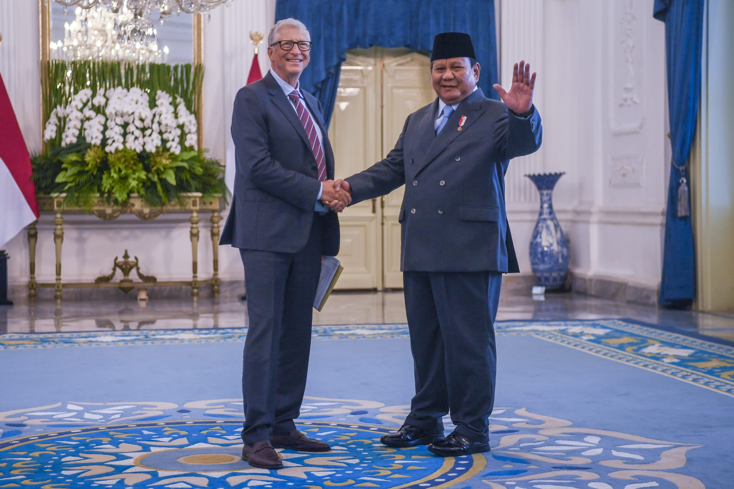 Bill Gates Tiba di Indonesia