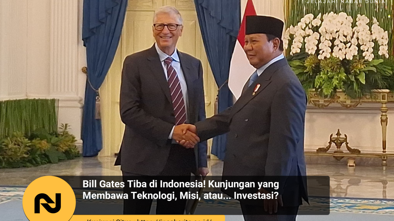 Bill Gates ke Indonesia