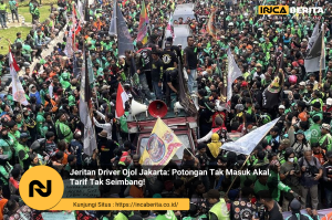Aksi Akbar Ojol Jakarta: Driver Tuntut Keadilan Tarif dan Potongan