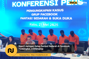 Jaringan Fantasi Sedarah di Facebook Terbongkar, 6 Pelaku Ditangkap!