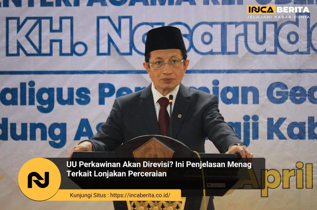 UU Perkawinan Dirombak? Menag Buka Suara Soal Tingginya Perceraian