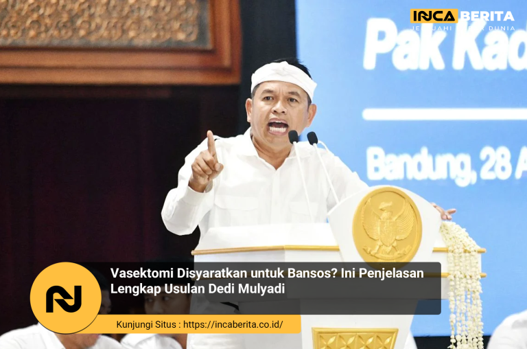 Vasektomi Jadi Syarat Bansos? Begini Usulan Dedi Mulyadi untuk Keluarga Prasejahtera