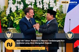 Visi 100 Tahun: Prabowo & Macron Tandatangani Kesepakatan yang Akan Mengubah Sejarah