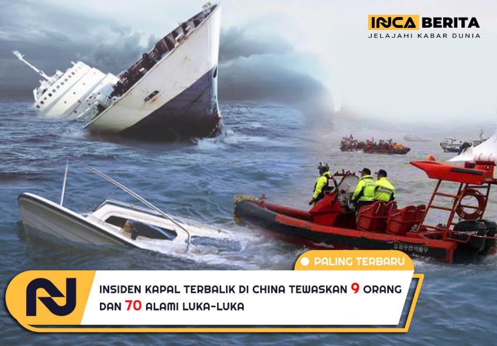 Perahu Pengangkut Wisatawan Terbalik