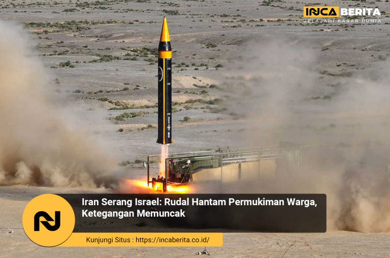Iran Serang Israel: Rudal Hantam Permukiman Warga, Ketegangan Memuncak