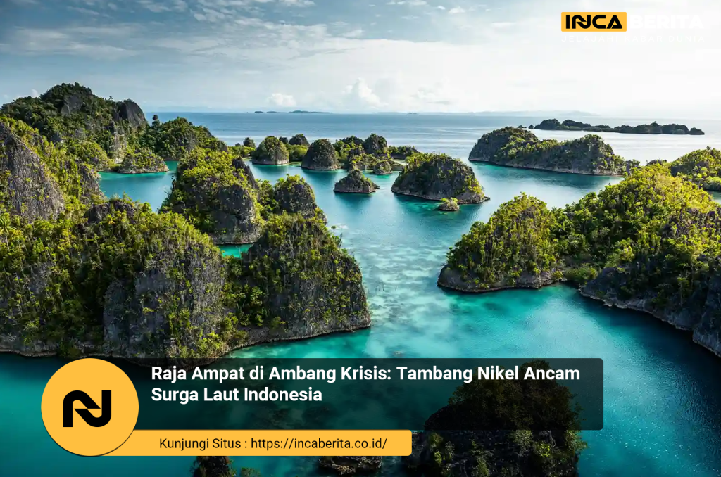 Raja Ampat di Ambang Krisis: Tambang Nikel Ancam Surga Laut Indonesia
