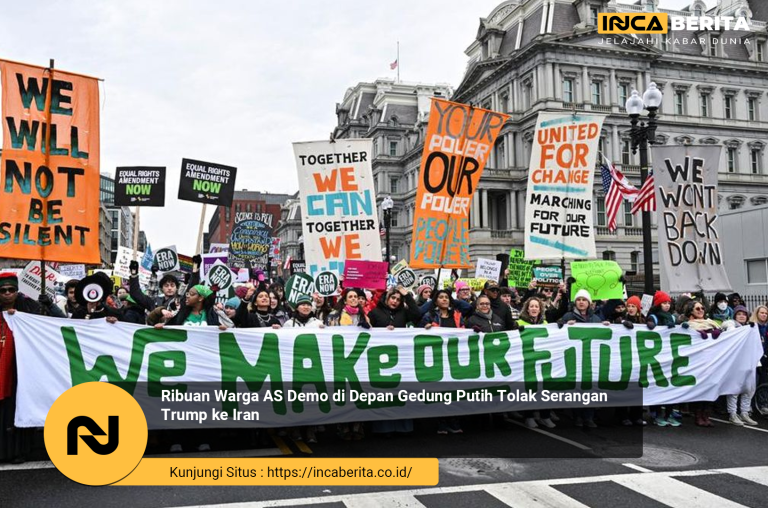Warga AS Demo Trump Secara Damai, Desak Penegakan Hukum yang Tegas