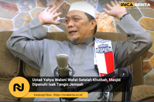 Ustad Yahya Waloni Wafat Setelah Khutbah, Masjid Dipenuhi Isak Tangis Jemaah