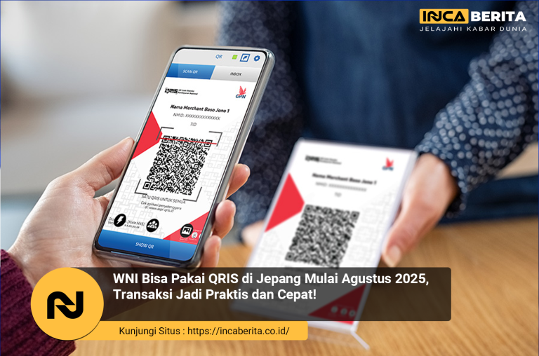 WNI Bisa Pakai QRIS di Jepang Mulai Agustus 2025, Transaksi Jadi Praktis dan Cepat!