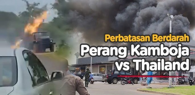 Bentrok Perbatasan Kamboja dan Thailand