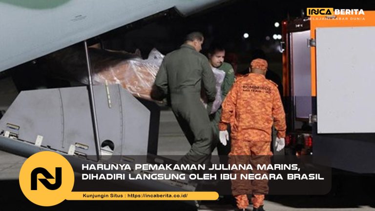 Pemakaman Juliana Marins Diselimuti Duka, Ibu Negara Hadir Langsung