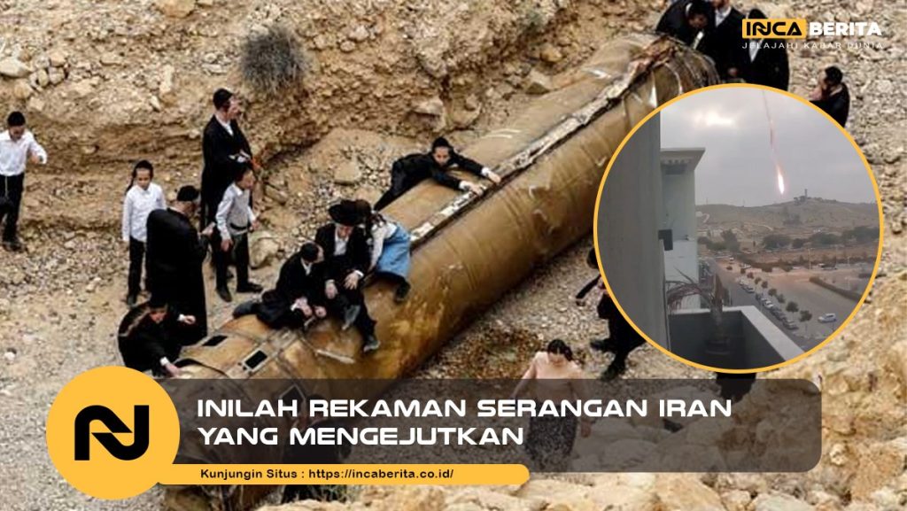 Rekaman Serangan Iran yang Mengejutkan