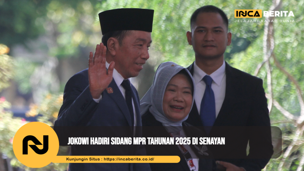 Jokowi Hadiri Sidang MPR Tahunan 2025 di Senayan