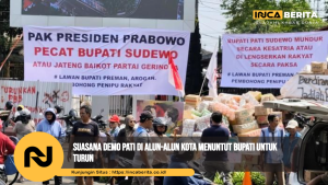 Suasana Demo Pati