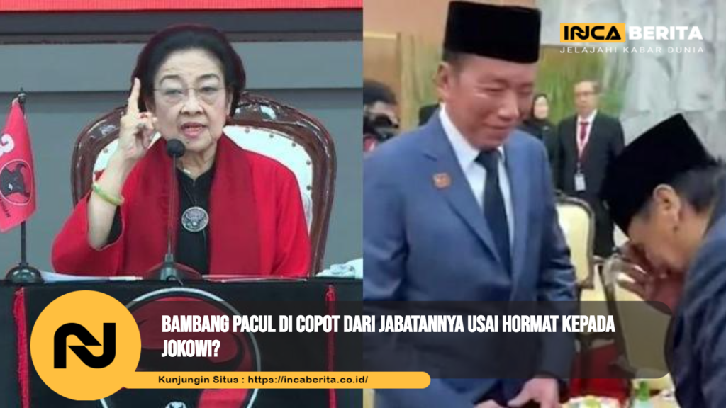Bambang Pacul di Copot Dari Jabatannya Usai Hormat Kepada Jokowi?
