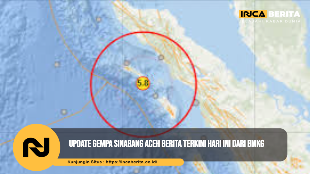 Gempa Sinabang Aceh Menurut BMKG: Magnitudo, Pusat Guncangan, dan Kedalaman