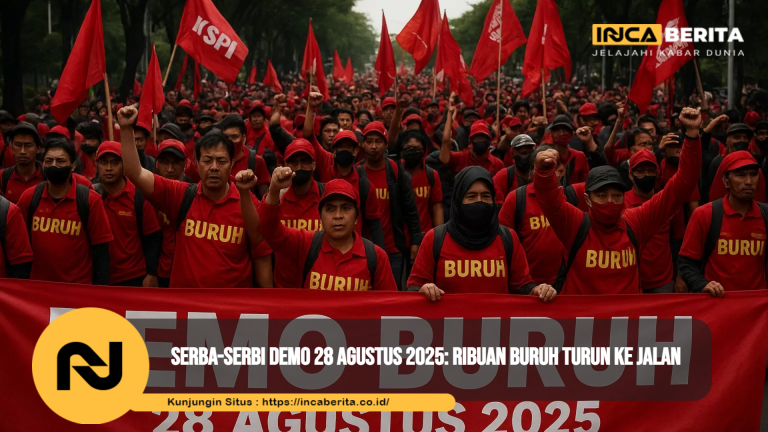 Demo 28 Agustus 2025: Ribuan Buruh Turun ke Jalan Tuntut
