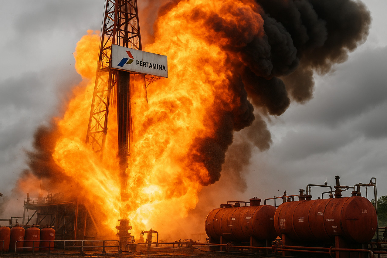 Sumur Pertamina EP Meledak di Cidahu Subang: Ini Kronologi dan Dampaknya
