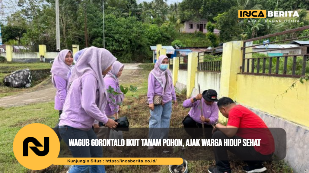 Wagub Gorontalo Ikut Tanam Pohon