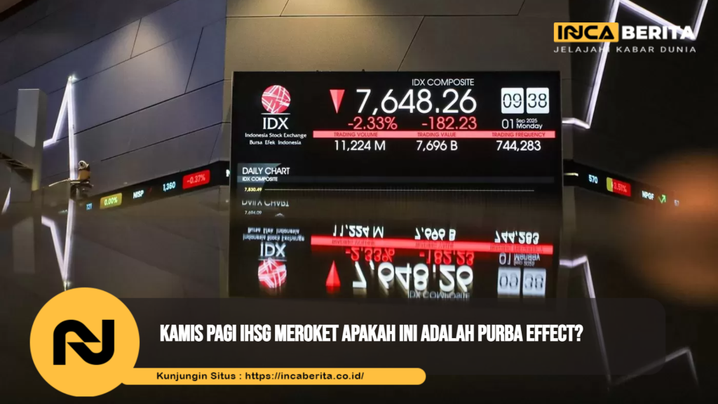 Kamis Pagi IHSG Meroket Apakah Ini Adalah Purba Effect?