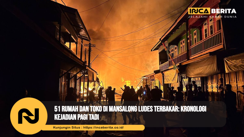 Kebakaran di Mansalong