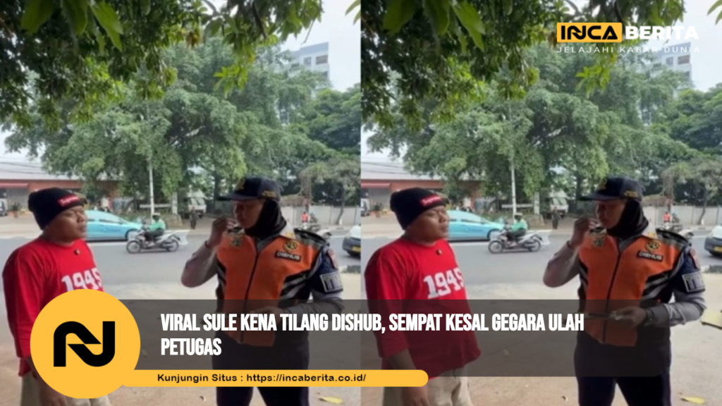Viral Sule Kena Tilang Dishub, Sempat Kesal Gegara Ulah Petugas