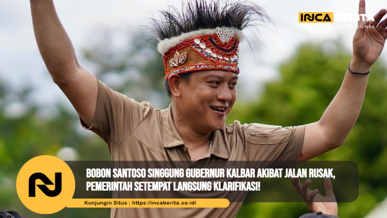 Bobon Singgung Gubernur Kalbar