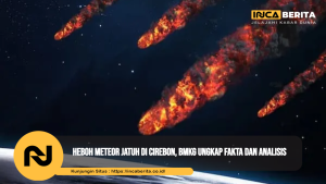 Heboh Meteor Jatuh di Cirebon, BMKG Ungkap Fakta dan Analisis