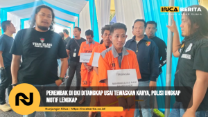 Penembak di OKI Ditangkap Usai Tewaskan Karya, Polisi Ungkap Motif Lengkap