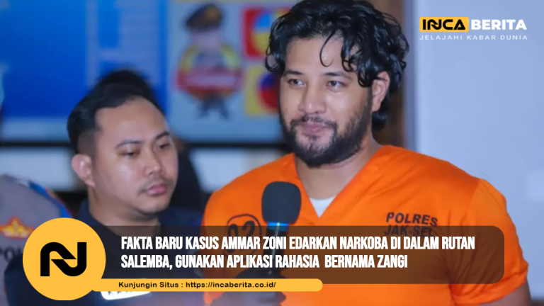 Ammar Zoni Edarkan Narkoba