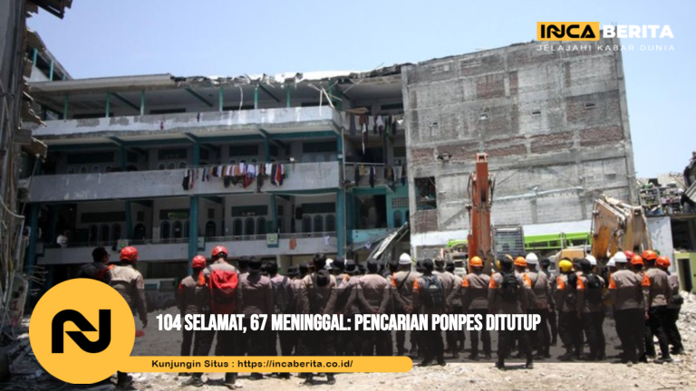 Penutupan Pencarian Ponpes Al Khoziny Dihadiri Pejabat dan Relawan Nasional