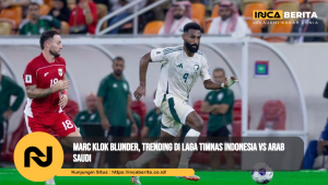 Marc Klok Blunder, Trending di Laga Timnas Indonesia vs Arab Saudi