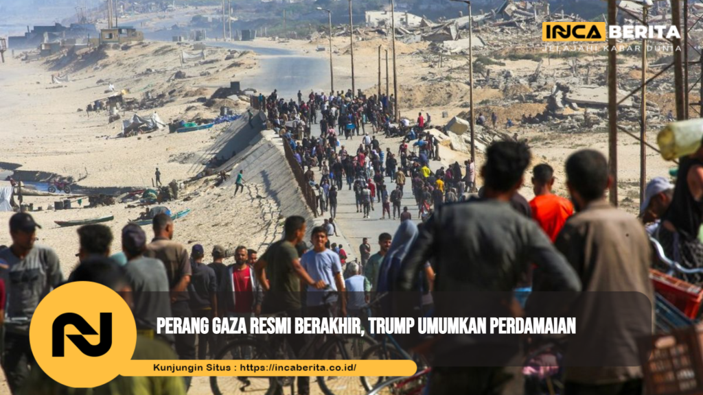 Perang Gaza Resmi Berakhir, Trump Umumkan Perdamaian