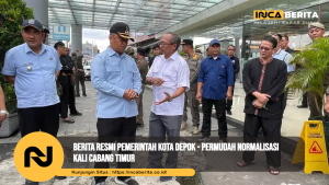 Berita Resmi Pemerintah Kota Depok - Permudah Normalisasi Kali Cabang Timur