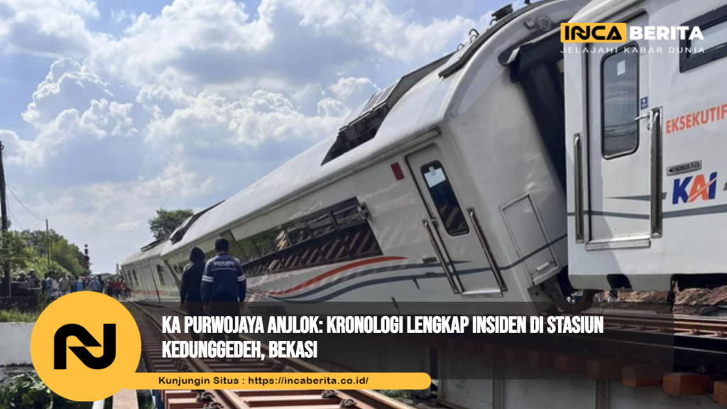 KA Purwojaya Anjlok di Kedunggedeh, Begini Respons Cepat KAI Evakuasi Penumpang