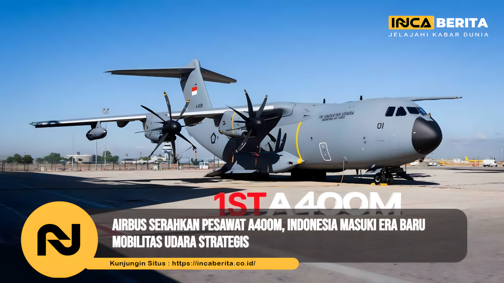 Airbus Serahkan Pesawat A400M, Indonesia Masuki Era Baru Mobilitas Udara Strategis