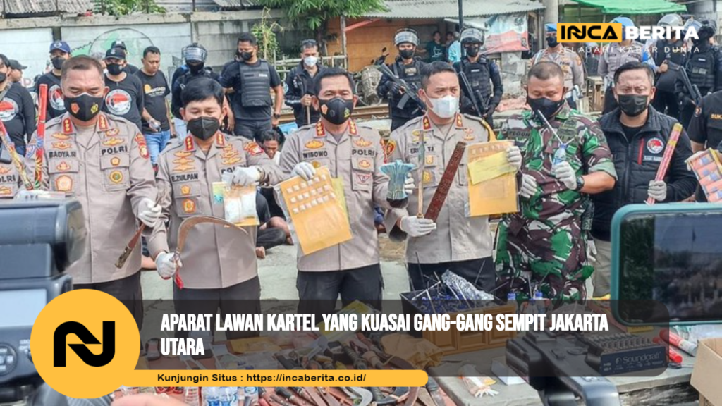 Aparat Lawan Kartel yang Kuasai Gang-gang Sempit Jakarta Utara