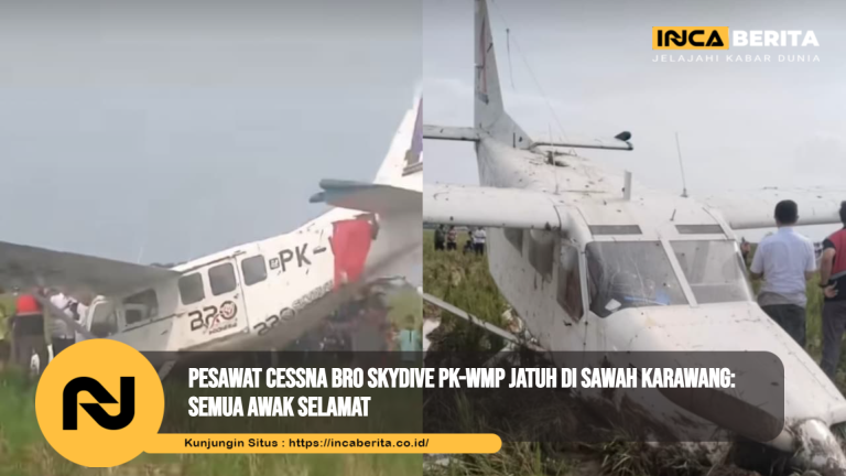 Pesawat BRO Skydive Jatuh