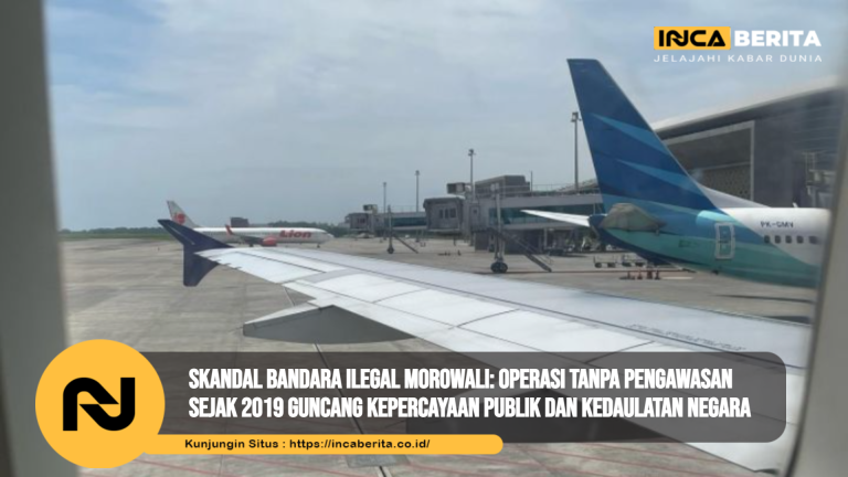 Skandal Bandara Ilegal Morowali: Operasi Tanpa Pengawasan Sejak 2019 Guncang Kepercayaan Publik dan Kedaulatan Negara