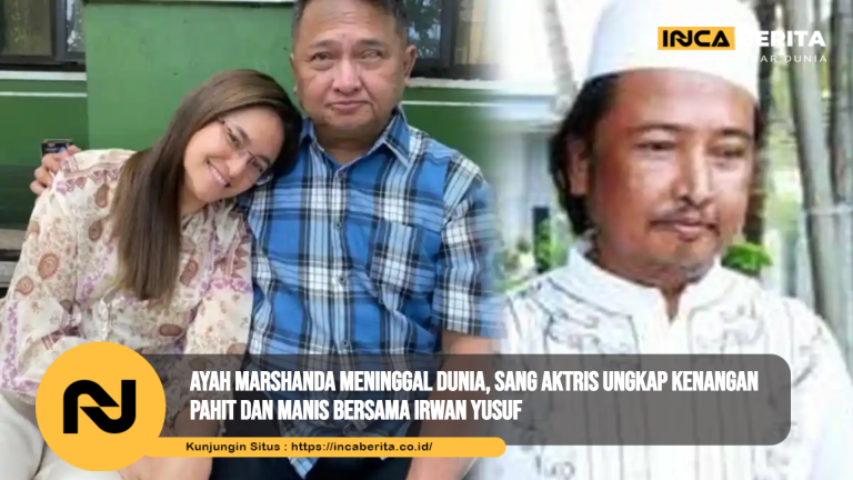 Ayah Marshanda meninggal Dunia