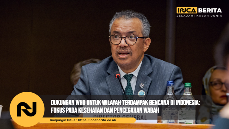 WHO Respon Bencana Indonesia