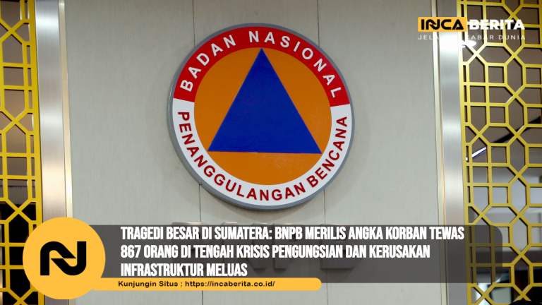 Tragedi Besar di Sumatera: BNPB Merilis Angka Korban Tewas 867 Orang di Tengah Krisis Pengungsian dan Kerusakan Infrastruktur Meluas