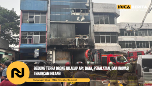 Gedung Terra Drone Dilalap Api: Data, Peralatan, dan Inovasi Terancam Hilang