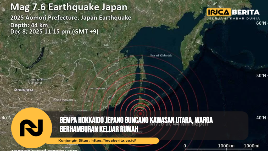 Gempa Hokkaido Jepang