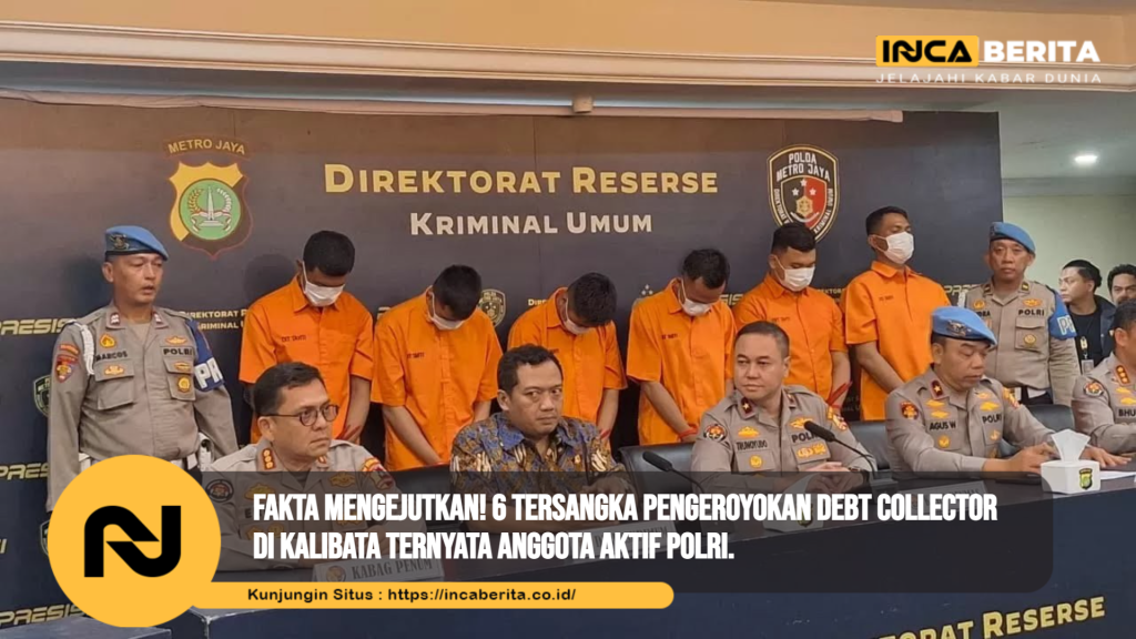 6 Tersangka Pengeroyokan