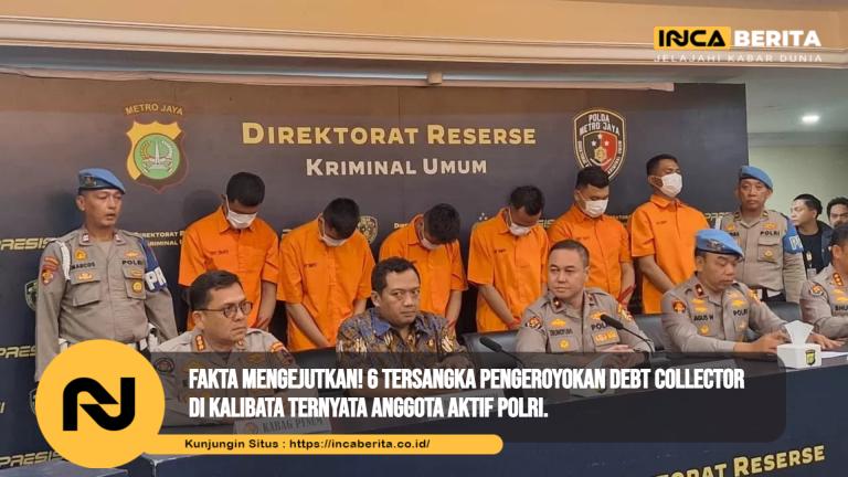 6 Tersangka Pengeroyokan