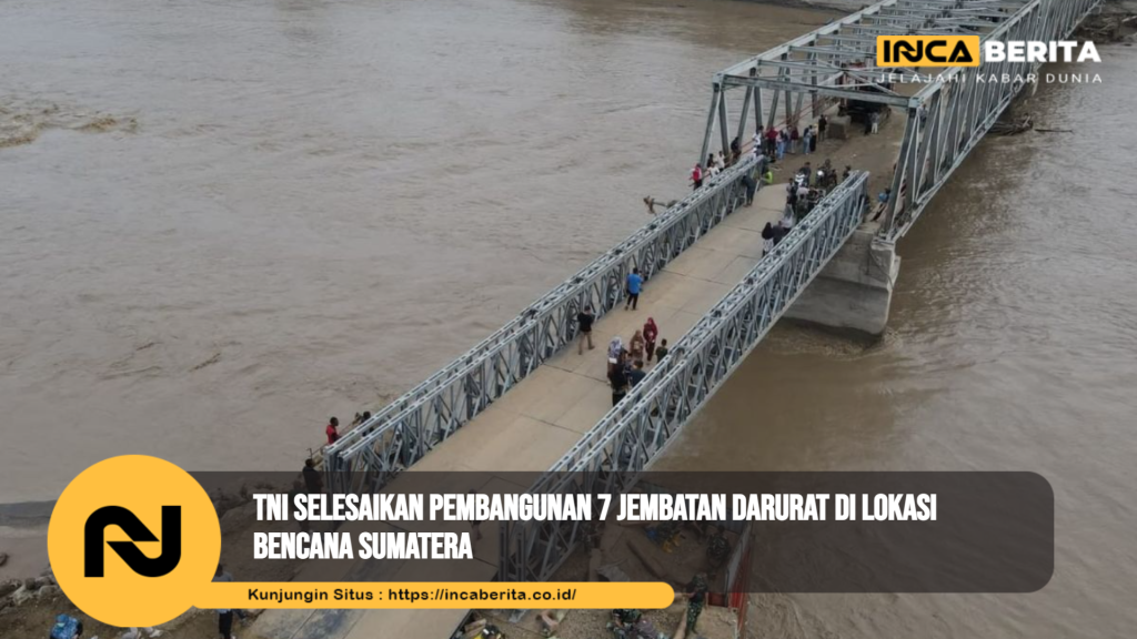 Jembatan Darurat di Lokasi Bencana